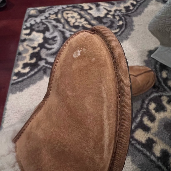 Ugg women’s chestnut Scuffette II slip ons - Picture 3 of 4